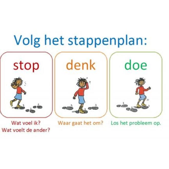 Stop denk doe - bordspel