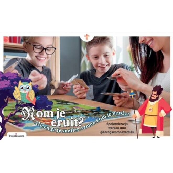Kom je eruit? - bordspel