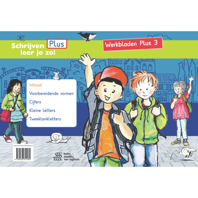 Schrijven leer je zo groep 3 werkbladen plus