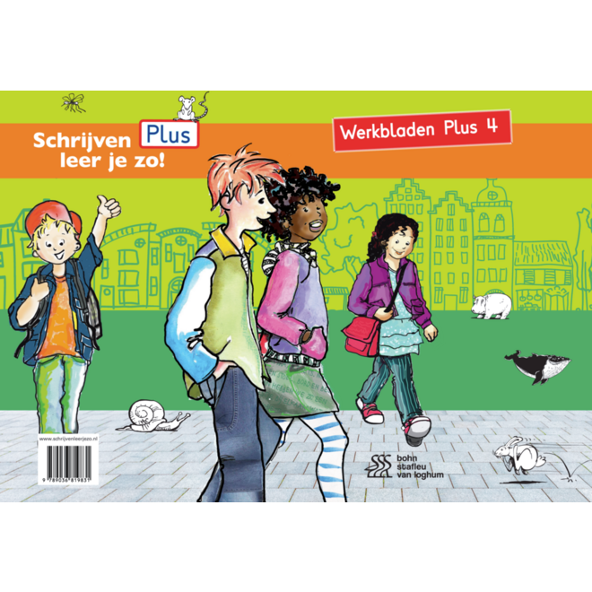 Schrijven leer je zo groep 4 werkbladen plus