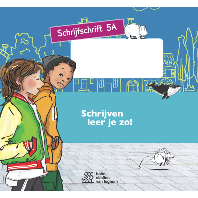 Schrijven leer je zo groep 5 schrijfschrift 5A (5 stuks)