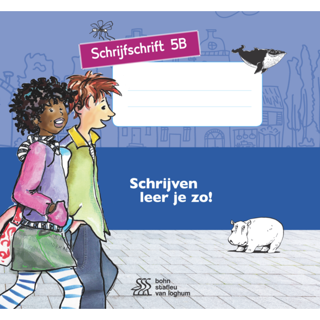 Schrijven leer je zo groep 5 schrijfschrift 5B (5 stuks)