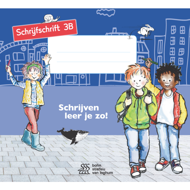 Schrijven leer je zo groep 3 schrijfschrift 3B (5 stuks)
