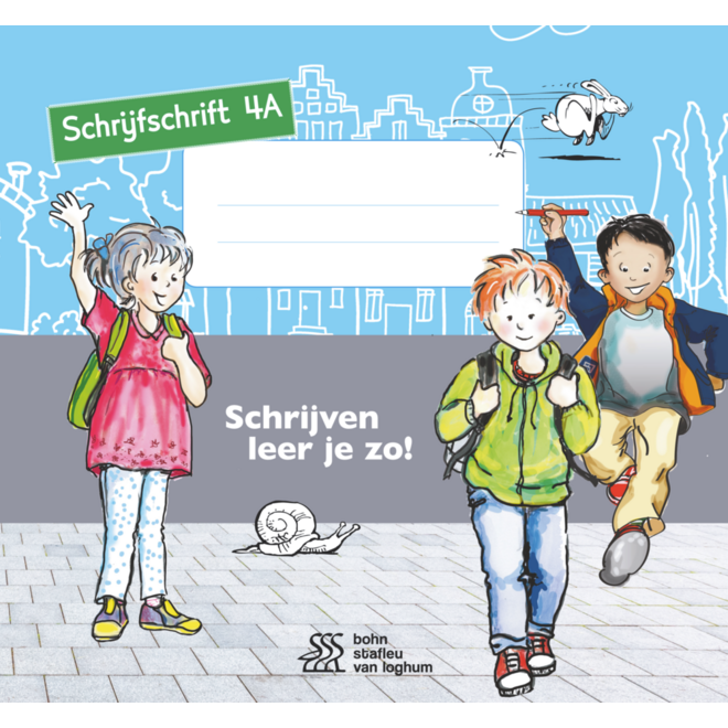 Schrijven leer je zo groep 4 schrijfschrift 4A (5 stuks)