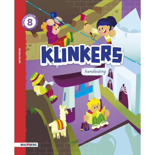 Klinkers 2 groep 8 Handleiding blokschrift