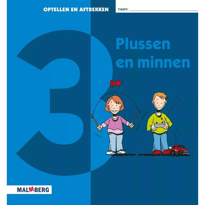 Plussen en minnen groep 3 werkboek