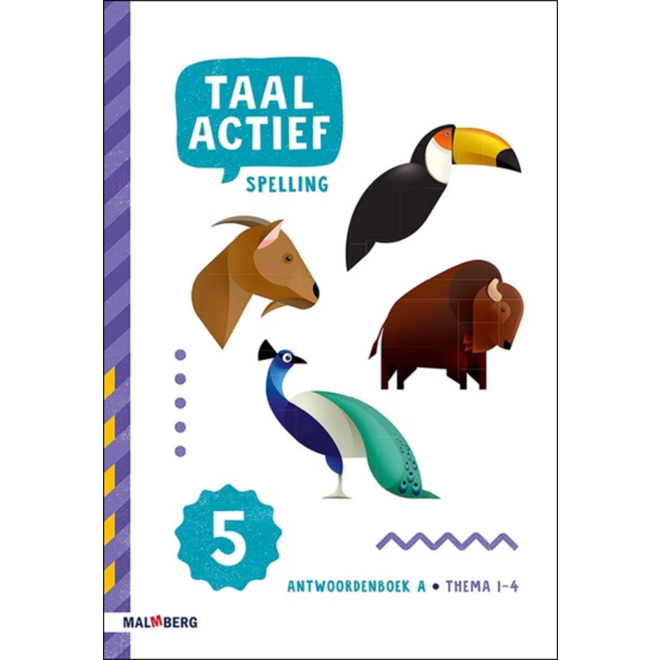 Taal actief 5 Spelling antwoordenboek A groep 5