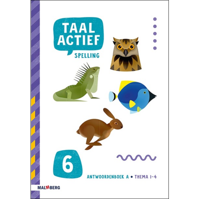 Taal actief 5 Spelling antwoordenboek A groep 6