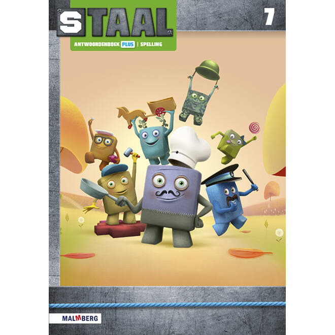 Staal 2 Spelling groep 7 antwoordenboek Plus