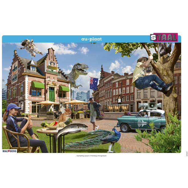 Staal 2 Spelling groep 6 posterset (50x70 cm)