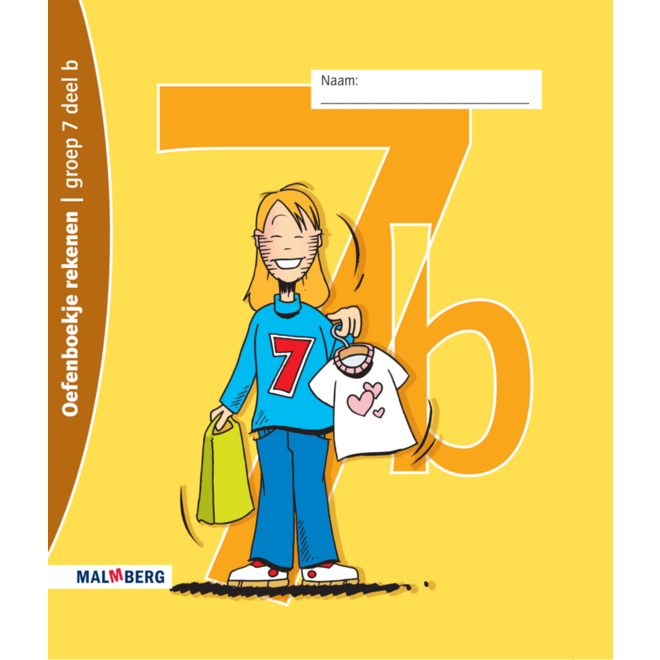 Oefenboekje rekenen B groep 7 (5 stuks)