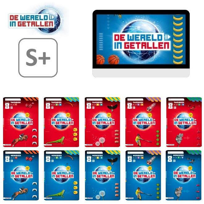 De wereld in getallen 5.1 Leerpakket S+ groep 8 - BASIS PAPIER