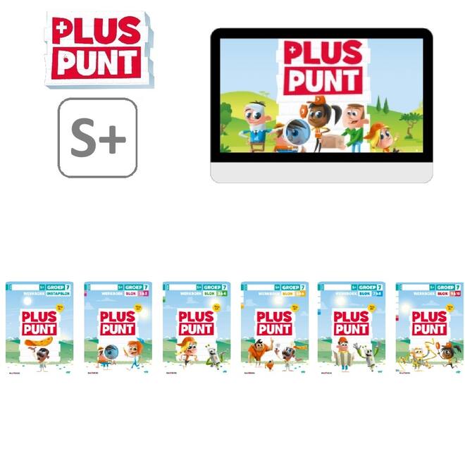 Pluspunt 4.1 Leerpakket S+ groep 7 - BASIS PAPIER / DIGITAAL OEFENEN & AUTOMATISEREN