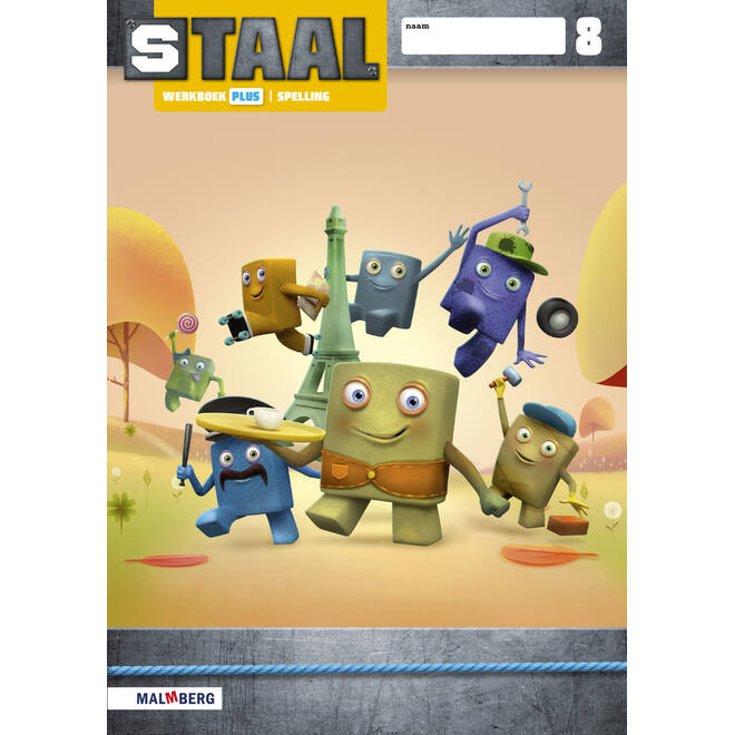 Staal 2 Spelling groep 8 werkboek Plus