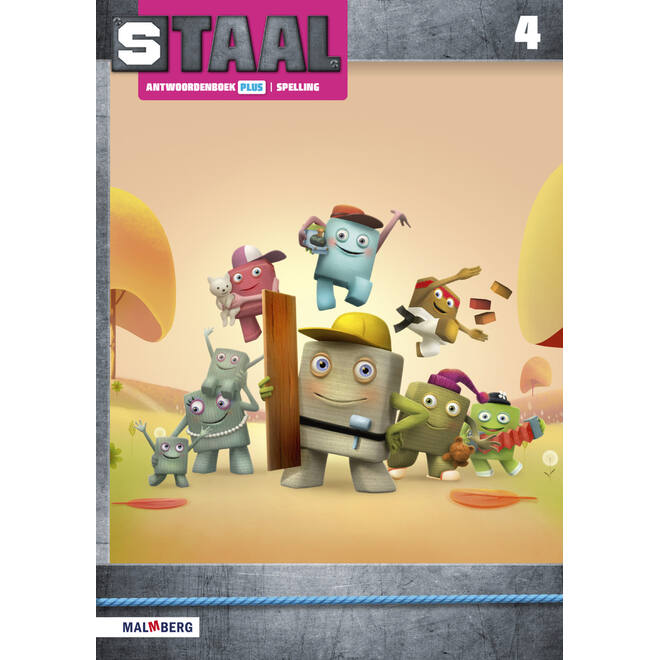 Staal 2 Spelling groep 4 antwoordenboek Plus