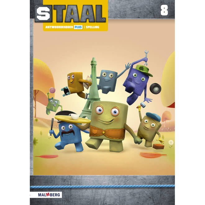 Staal 2 Spelling groep 8 antwoordenboek Plus