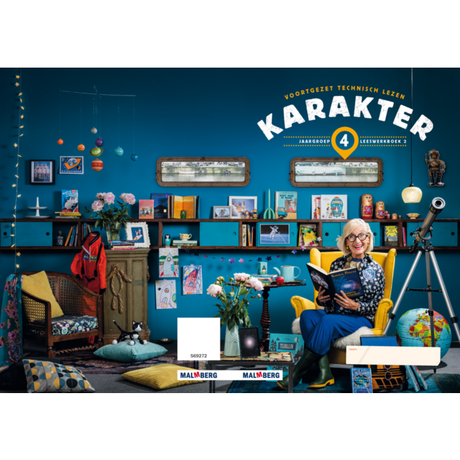 Karakter leeswerkboek 2 (AVI-M4) groep 4 (5 exemplaren)