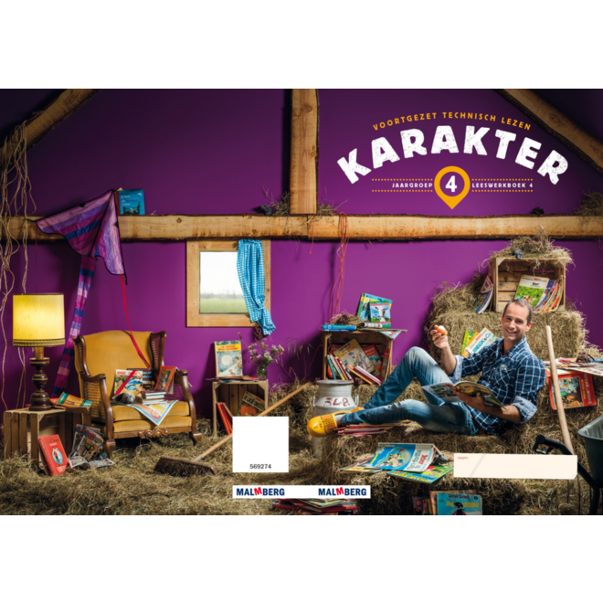 Karakter leeswerkboek 4 (AVI-E4) groep 4 (5 exemplaren)