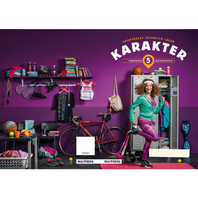 Karakter leeswerkboek 4 (AVI-E5) groep 5 (5 exemplaren)