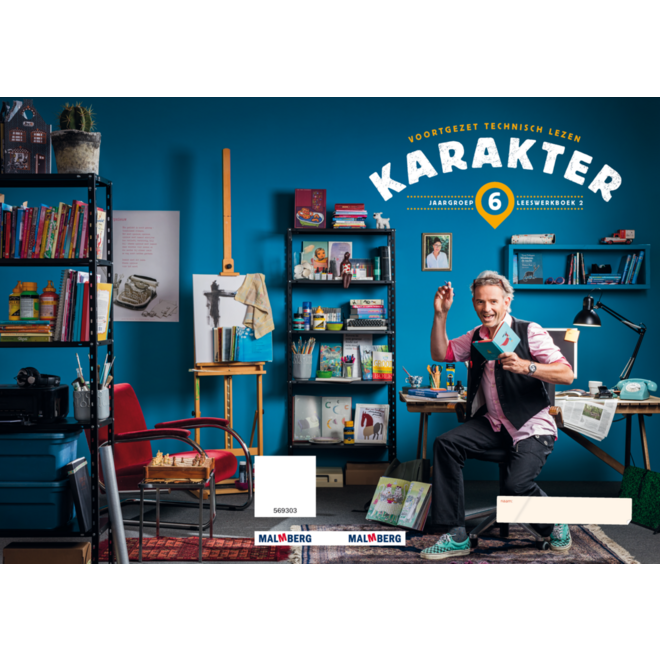 Karakter leeswerkboek 2 (AVI-M6) groep 6 (5 exemplaren)