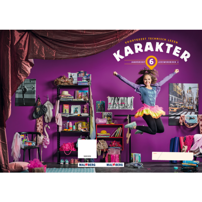Karakter leeswerkboek 4 (AVI-E6) groep 6 (5 exemplaren)