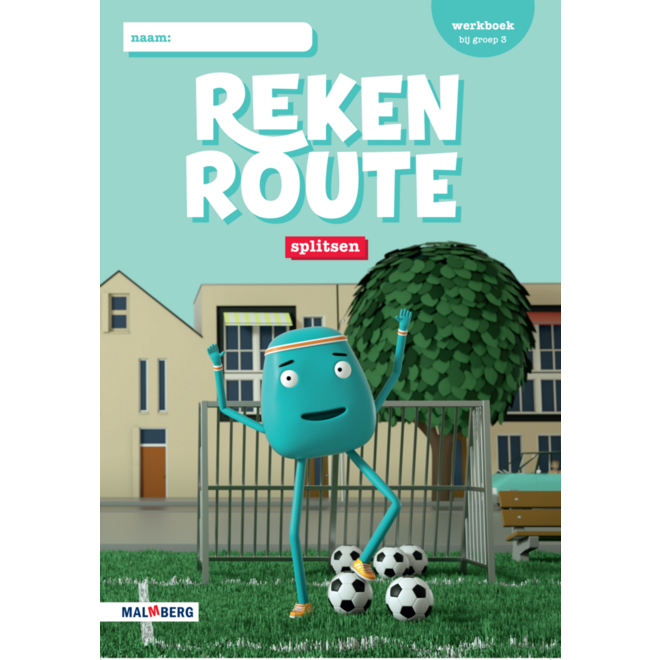 Rekenroute werkboek Splitsen groep 3 (5 ex)