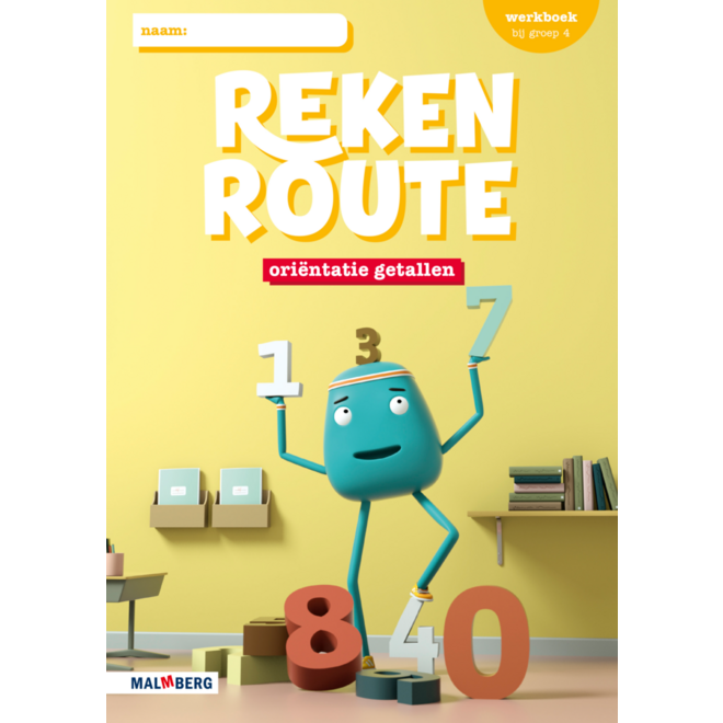 Rekenroute werkboek Oriëntatie getallen groep 4 (5 ex)