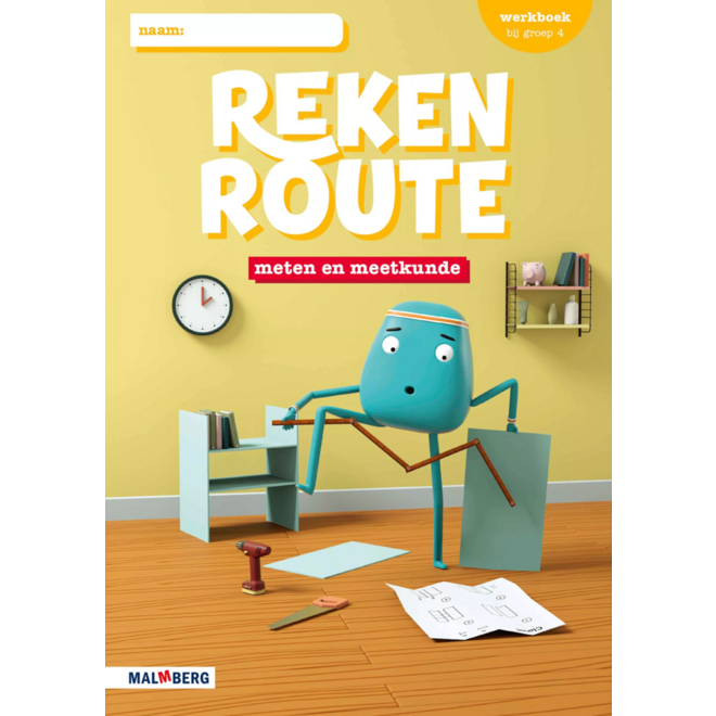 Rekenroute werkboek Meten groep 4 (5 ex)