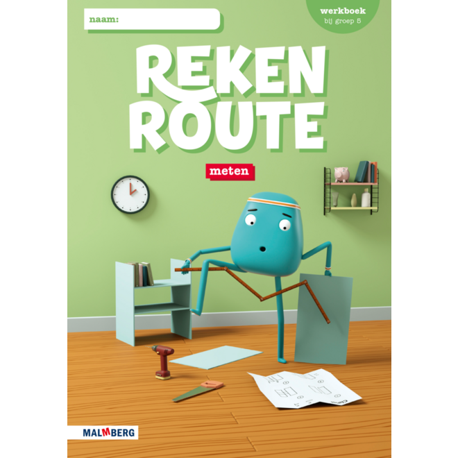 Rekenroute werkboek Meten groep 5 (5 ex)