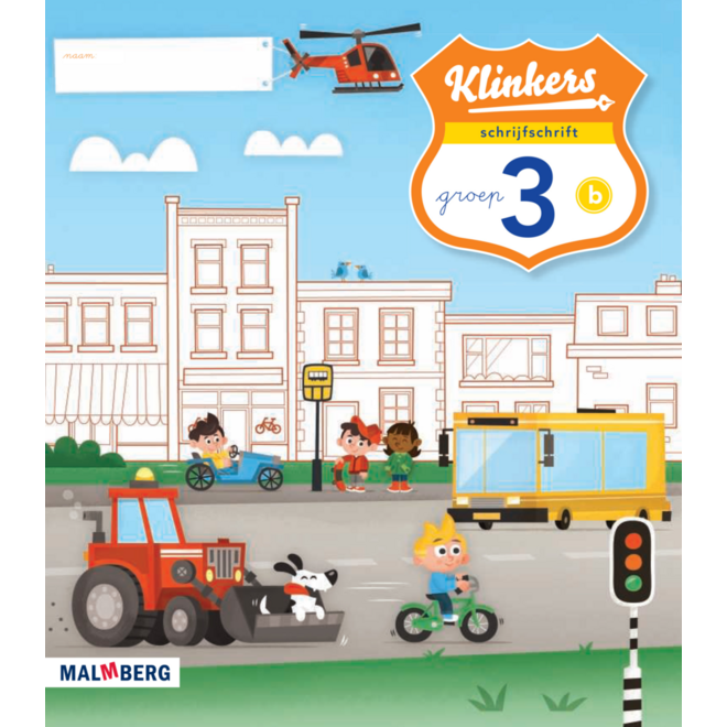 Klinkers verbonden schrift schrijfschrift B groep 3 (5 stuks)