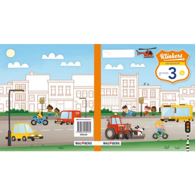 Klinkers verbonden schrift schrijfschrift C groep 3 (5 stuks)