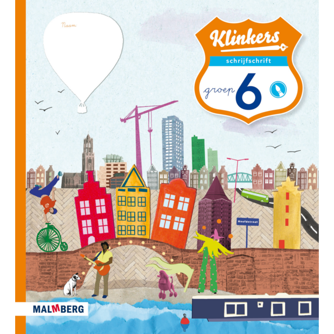 Klinkers verbonden schrift schrijfschrift  groep 6 (5 stuks)