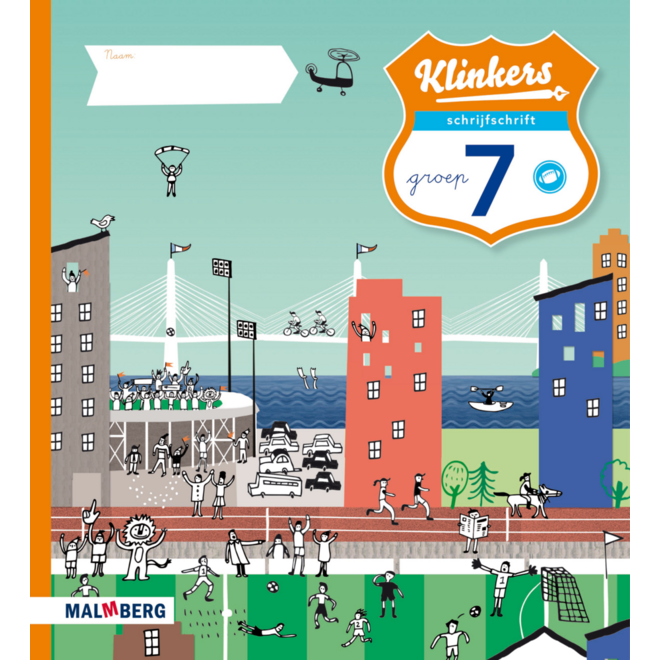 Klinkers verbonden schrift schrijfschrift  groep 7 (5 stuks)