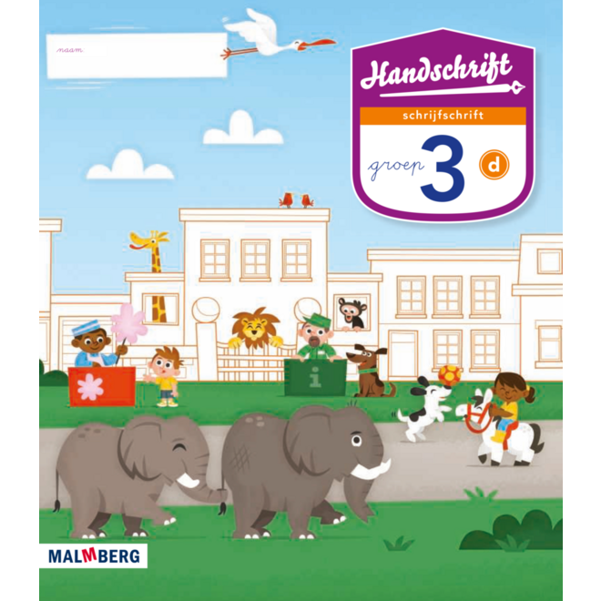 Handschrift 3 schrijfschrift D groep 3 (5 stuks)
