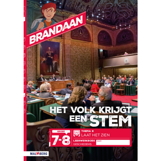 Brandaan 2 leerwerkboek thema 8 groep 7-8 (5 stuks)