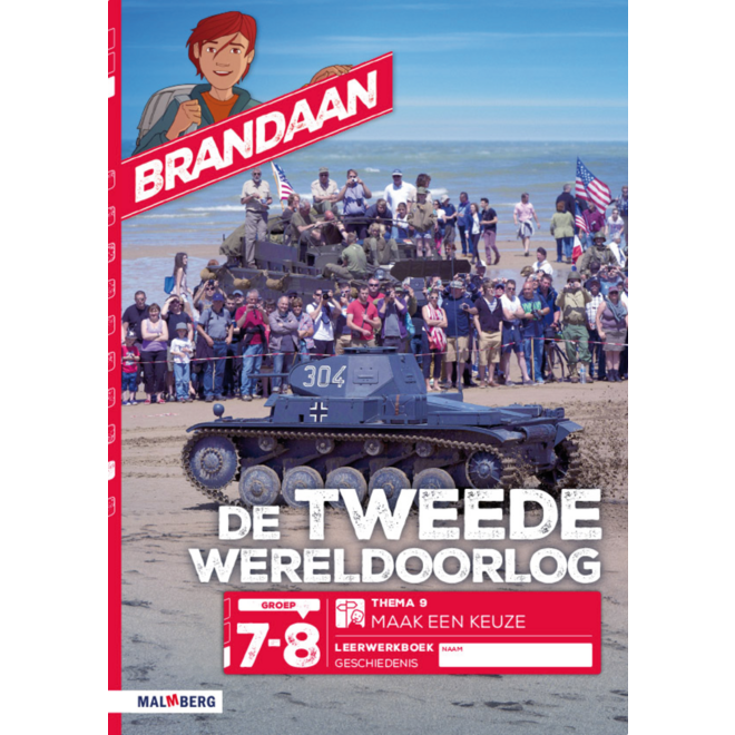 Brandaan 2 leerwerkboek thema 9 groep 7-8 (5 stuks)