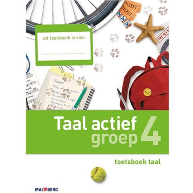 Taal actief 4 taal groep 4 toetsboek (5 stuks)