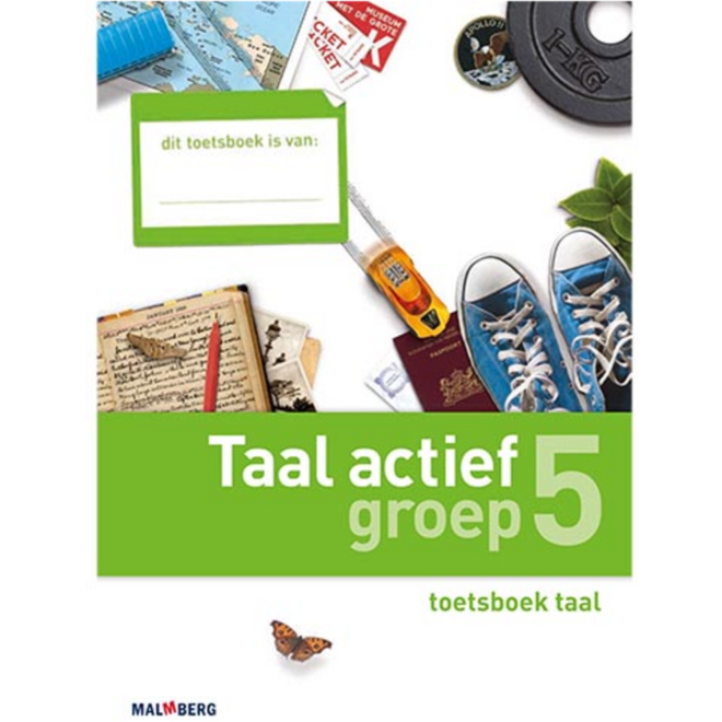 Taal actief 4 taal groep 5 toetsboek (5 stuks)