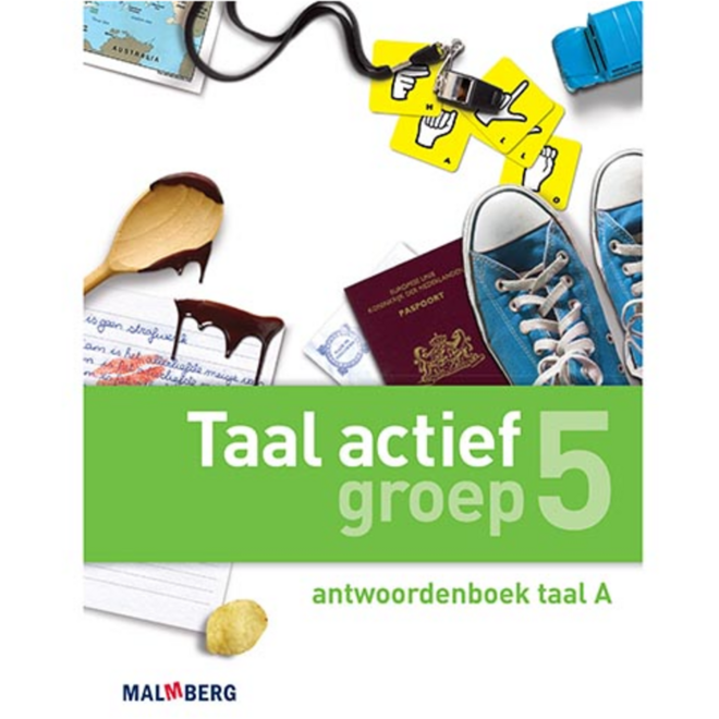 Taal actief 4 taal groep 5 antwoordenboek A