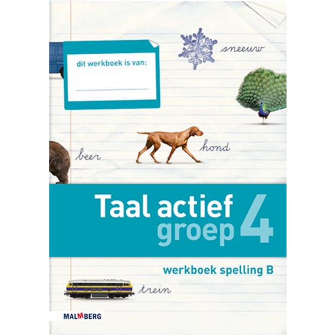 Taal actief 4 spelling groep 4 werkboek B (5 stuks)