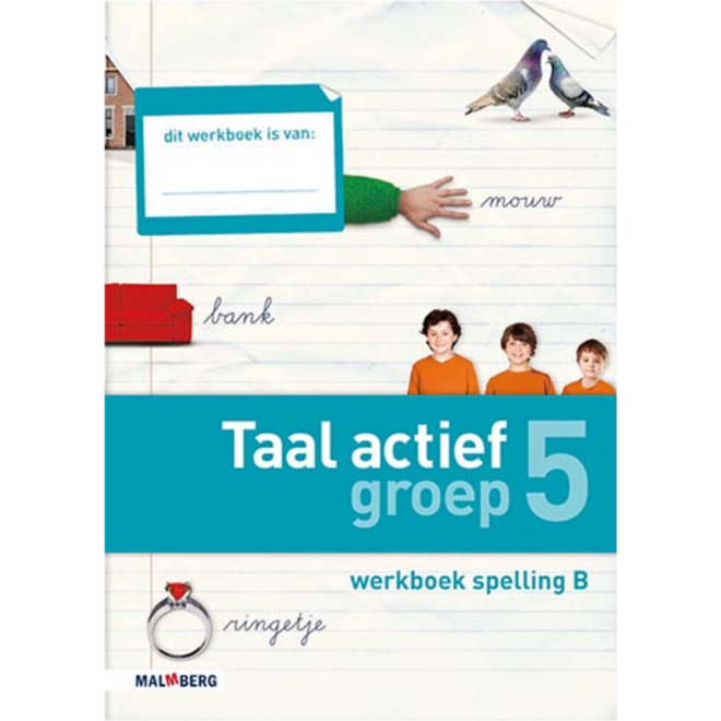 Taal actief 4 spelling groep 5 werkboek B (5 stuks)