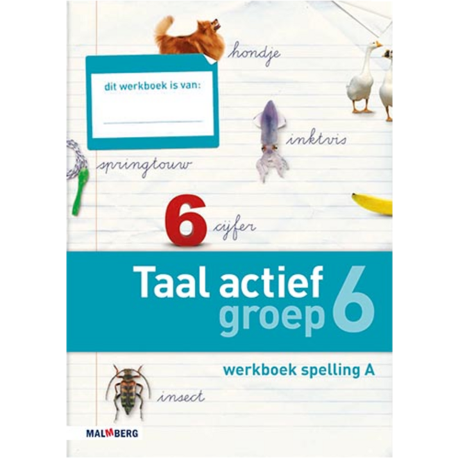 Taal actief 4 spelling groep 6 werkboek A (5 stuks)