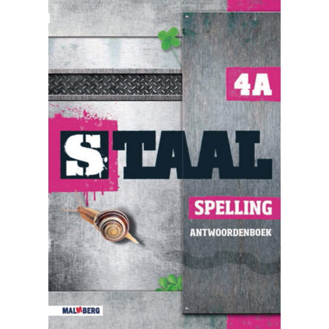 Staal spelling groep 4 antwoordenboek