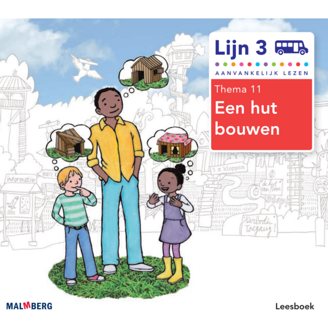 Lijn 3 leesboek thema 11 Een hut bouwen