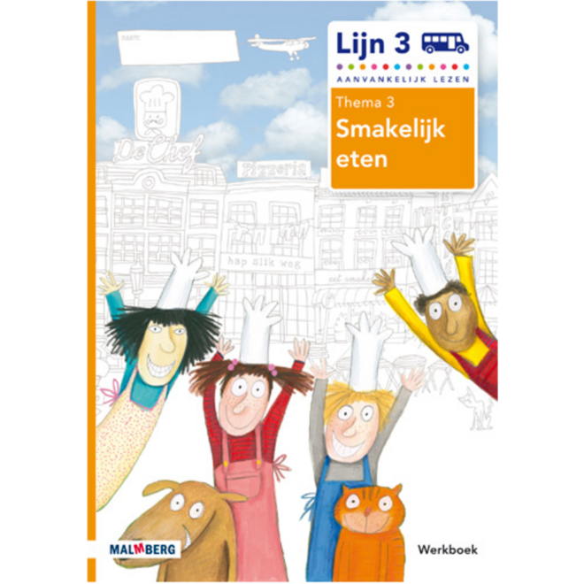 Lijn 3 werkboek thema 3 Smakelijk eten (5 stuks)
