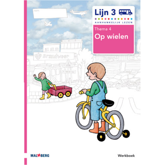 Lijn 3 werkboek thema 4 Op wielen (5 stuks)