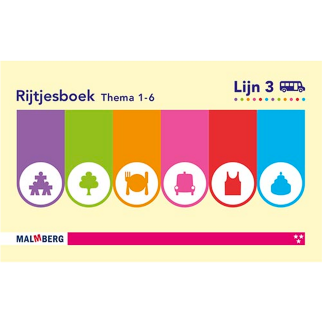 Lijn 3 rijtjesboek 3-ster thema 1-6