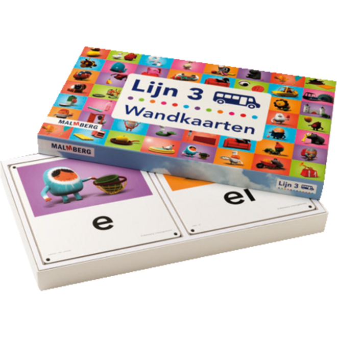 Lijn 3 wandkaarten