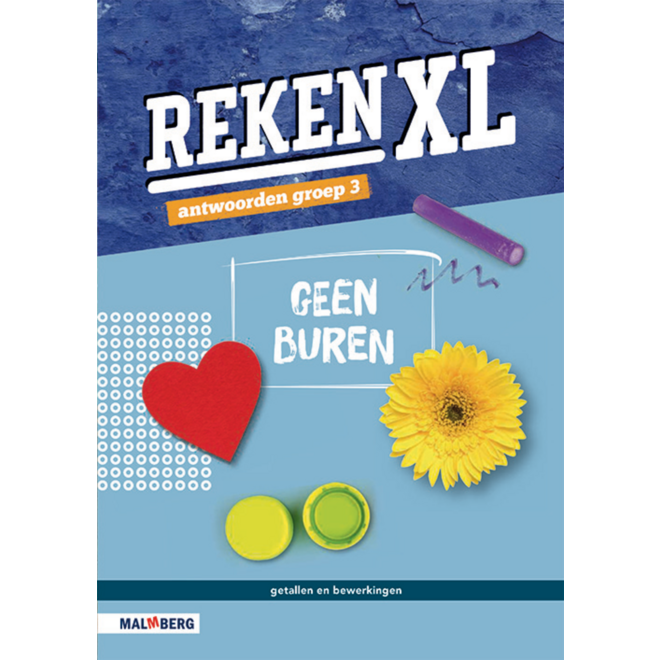 RekenXL antwoordenboek Geen buren/Wegwijs groep 3