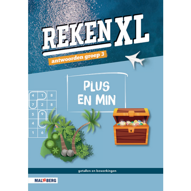 RekenXL antwoordenboek Plus en min/Spiegelen groep 3
